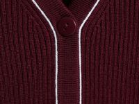 Кардиган с V-вырезом, Фиолетовый