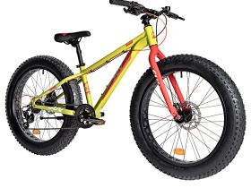 Подростковый велосипед Novatrack Suv 24, год 2024, цвет Зеленый, ростовка 13