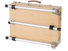 Этюдный ящик Гамма "Большой L03", бук, с алюминиевыми ножками