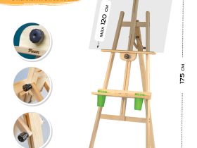 Мольбер Лира Pinax LE-011 с полкой и стаканами, сосна