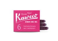 Набор картриджей для перьевых ручек Kaweco 6 шт, Алый