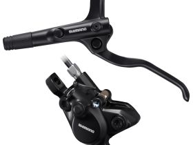 Комплект дискового тормоза Shimano BR-MT200 (черный 1000 мм левый - передний полимерные колодки)
