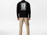 Мужской хлопковый свитшот Lacoste стандартного кроя