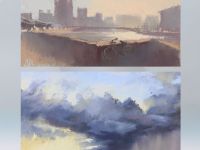 Альбом для пастели nuance. 27x39 см, абразивная бумага, 8 л., белый и черный, FINE