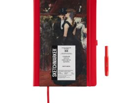 Блокнот для зарисовок SKETCHMARKER & Pushkinskiy 21*30 см 80 л 140 г Жан-Луи Форен