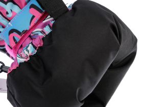 Зимние варежки-краги для девочки