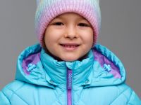 Шапка трикотажная для девочек