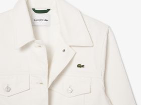 Женская джинсовая куртка Lacoste
