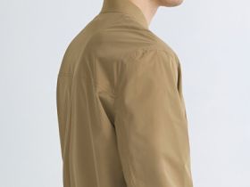 Бомбер на молнии, Бежевый