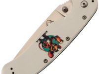 Складной нож Steelclaw "Крыса В баре", сталь VG-10, рукоять G-10