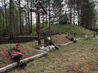 Место боев 3-й гвардейской стрелковой бригады