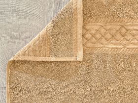 Полотенце махровое Costanza, горчица