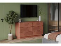Комод Монсон 160x82 Терракотовый