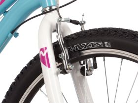 Подростковый велосипед Novatrack Jenny 24, год 2023, цвет Зеленый, ростовка 12