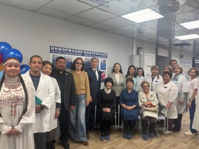 В поликлинике Олёкминской ЦРБ открыли кабинет врача-гериатра
