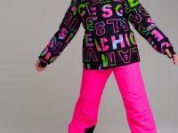 Куртка текстильная с полиуретановым покрытием для девочек