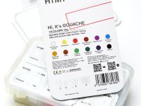 Набор гуаши мини HIMI 12 цветов по 12 мл