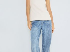 Корсетный топ из поливискозы, Бежевый