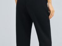 Расклёшенные брюки, Черный