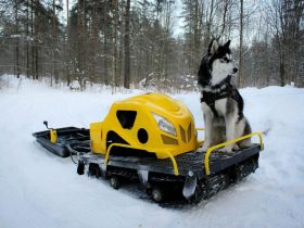 Мотобуксировщик LEBEDEV MOTORS Волкодав POWER V13