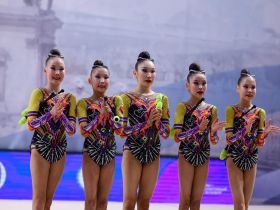 Якутские гимнастки показали лучший результат среди команд ДФО на первенстве России