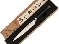 Кухонный нож для нарезки TuoTown FT-series, сталь VG-10 в обкладках из дамаска, рукоять G10