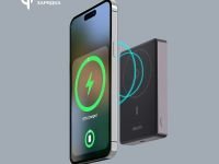 Внешний аккумулятор Deppa NRG Watch MagSafe 10000mAh 15W (33707) (серый)