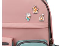 Набор деревянных значков MESHU "Sports animals", каширование, 3 шт