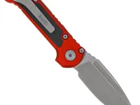 Автоматический нож Microtech LUDT Gen III, сталь M390MK, рукоять красный алюминий