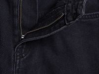 Объёмные джинсы Baggy для девочек, Черный