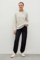 Утепленные джинсы loose fit женские