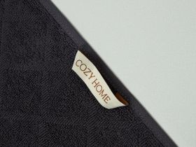 Полотенце махровое Altero, графит