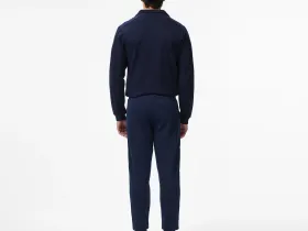 Мужские хлопковые спортивные брюки Lacoste свободного кроя