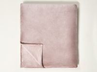 Плед Supersoft, серо-розовый