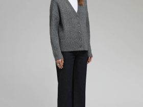 Кардиган с шерстью