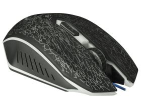 Проводная игровая мышь Defender Shock (GM-110L) USB (черный)