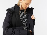 Женская стеганая длинная куртка Lacoste