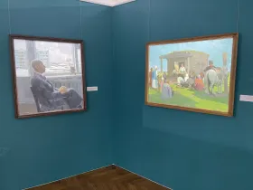 В Якутске открылась ретроспектива живописи Федора Жегусова «Человек. Время. Память»