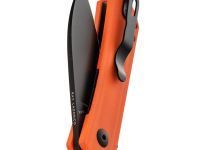 Складной нож Kizer Yorkie, сталь Nitro-V, рукоять G10, оранжевый