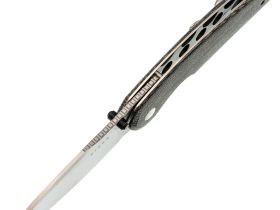 Складной нож Kizer Meteora, сталь Nitro-V, рукоять микарта, черный