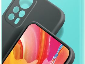 Клип-кейс BoraSCO Silicone для TECNO Spark 20 Pro Чёрный