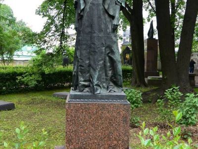 Могила Мичуриной-Самойловой В.А. (1866-1948), актрисы