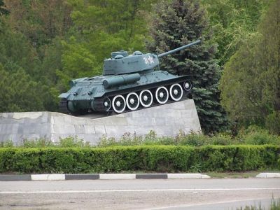 Памятник-танк «Т-34»