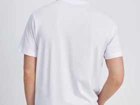 Свободная футболка с принтом