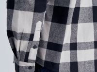 Рубашка прямого силуэта в клетку