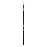 Кисть жесткая синтетика №12 овальная удлиненная Sketchmarker "353L" ручка длинная