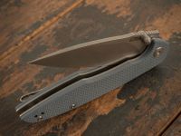 Складной нож CJRB Centros, сталь D2, рукоять G10, Blue