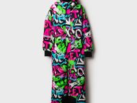 Комбинезон текстильный с полиуретановым покрытием для девочек