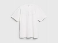 Футболка с объёмным принтом, Белый