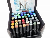 Набор маркеров Sketchmarker Brush 48 Sea style- Морской стиль (48 маркеров в пластиковом кейсе)